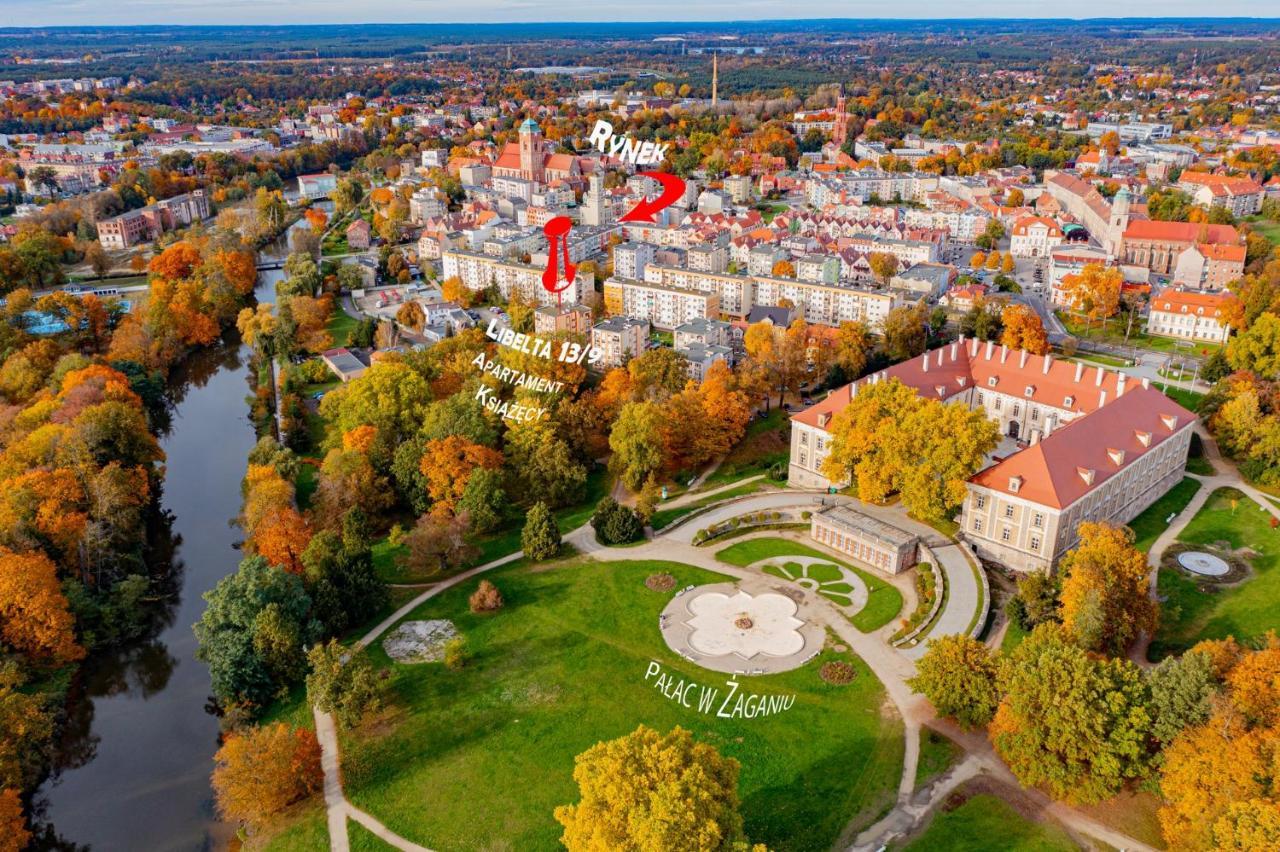 Apartament Ksiazecy Przy Palacu - Klimatyzacja Żagań Exteriör bild